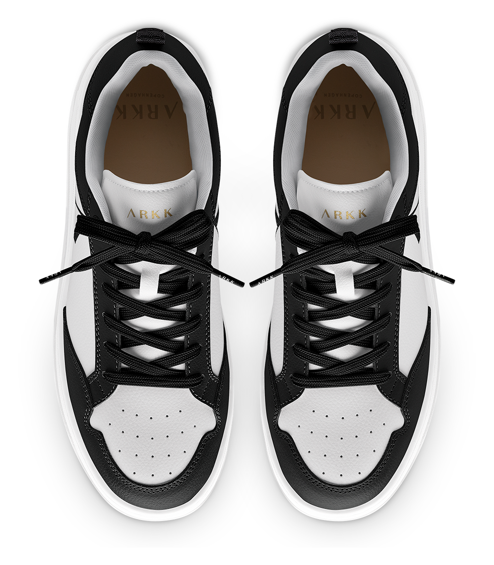 ARKK Collection Visuklass Leather Stratr65 | White Jet Black | Women Visuklass